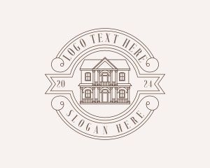 Vintage - Residential Architecture Realty logo design