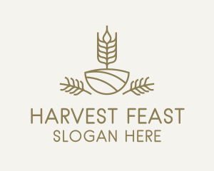 Wheat Farm Gardening  logo design