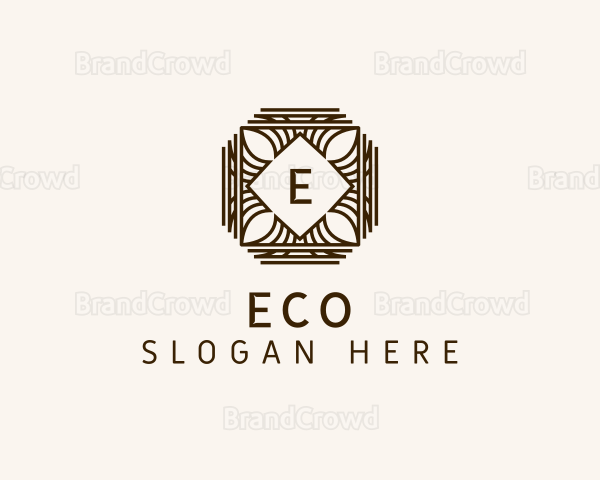 Leaf Wood Carving Logo