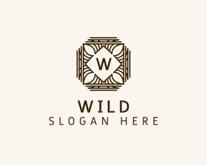 Lumber - Leaf Wood Carving logo design