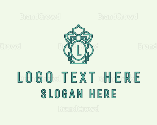 Islamic Frame Pattern Logo