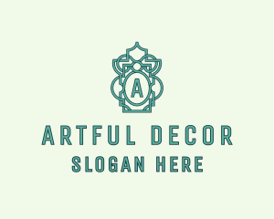 Islamic Frame Pattern logo design