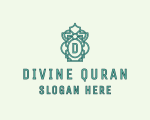 Quran - Islamic Frame Pattern logo design