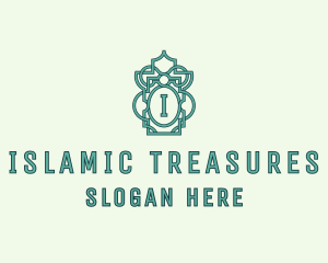 Islamic Frame Pattern logo design