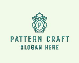 Islamic Frame Pattern logo design