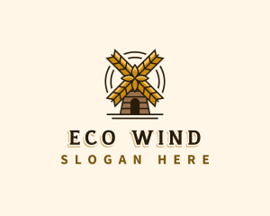 Windmill - Windmill Wheat Farm logo design