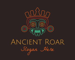 Ancient Aztec Beast logo design