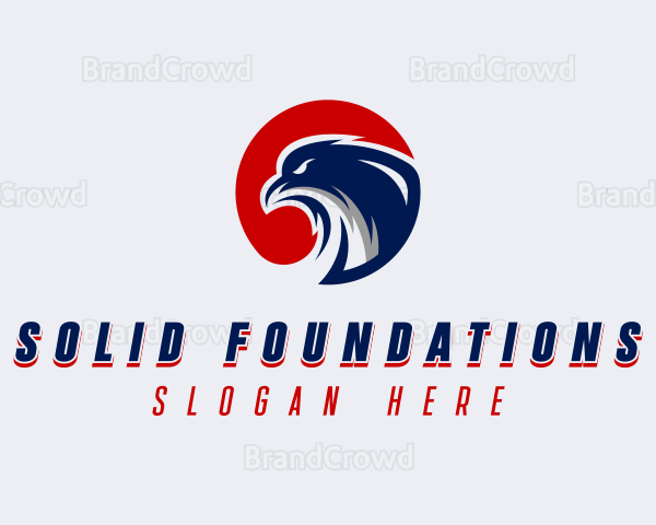 Patriot Bald Eagle Logo