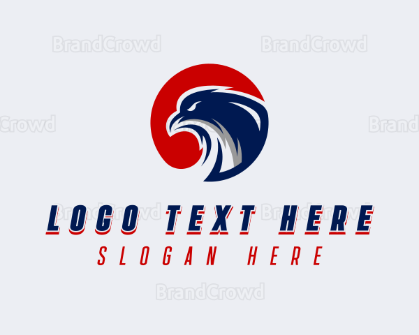 Patriot Bald Eagle Logo