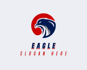 Patriot Bald Eagle  logo design