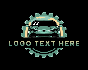 Auto - Mechanic Car Gear logo design