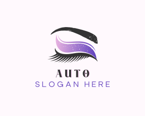 Beauty Makeup Eyelashes Logo