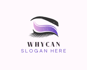 Beauty Makeup Eyelashes Logo