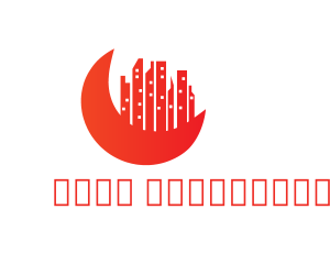 Red Moon - Red Moon City logo design
