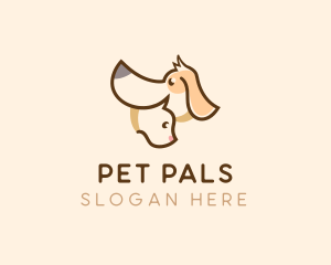 Dog Cat Pet logo design