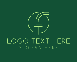 Stylized - Modern Minimalist Letter F logo design