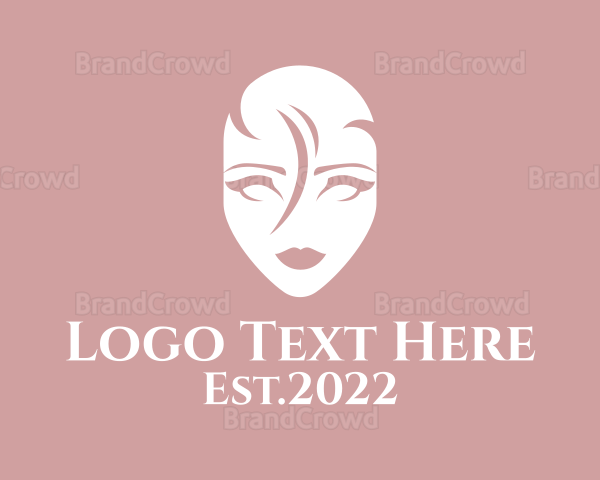 Facial Beauty Product Logo