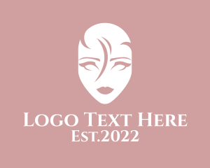 Woman - Facial Beauty Product logo design