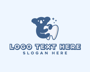 Dentistry - Tooth Dentistry Koala logo design