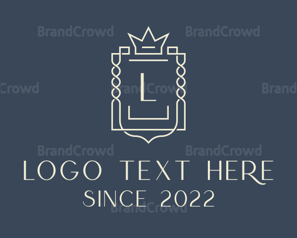 Elegant Royal Letter Logo
