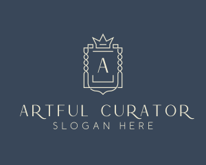 Elegant Royal Shield logo design