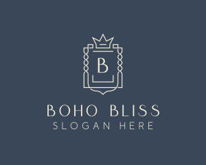 Elegant Royal Shield logo design