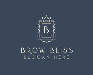 Elegant Royal Shield logo design