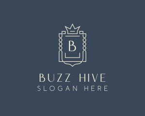 Elegant Royal Shield logo design