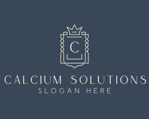 Elegant Royal Shield logo design