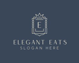 Elegant Royal Shield logo design