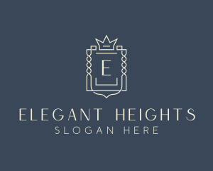 Elegant Royal Shield logo design