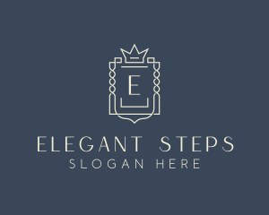 Elegant Royal Shield logo design