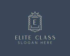 Elegant Royal Shield logo design