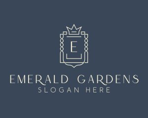 Elegant Royal Shield logo design