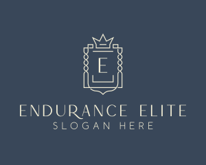 Elegant Royal Shield logo design