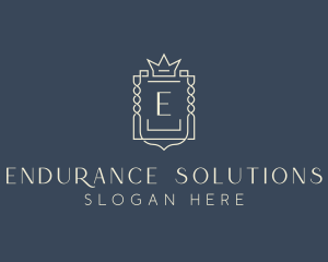 Elegant Royal Shield logo design