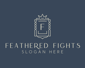 Elegant Royal Shield logo design