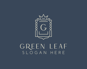 Elegant Royal Shield logo design