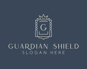 Elegant Royal Shield logo design