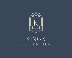 Elegant Royal Shield logo design