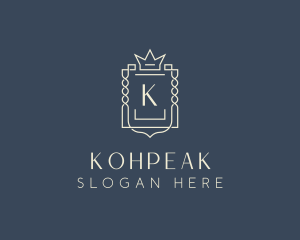 Elegant Royal Shield logo design