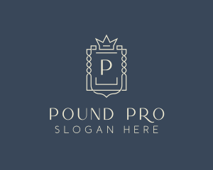 Elegant Royal Shield logo design