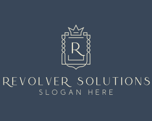 Elegant Royal Shield logo design