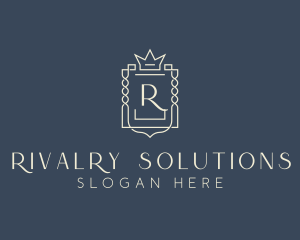 Elegant Royal Shield logo design