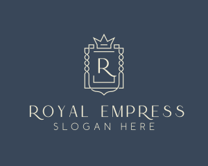 Elegant Royal Shield logo design