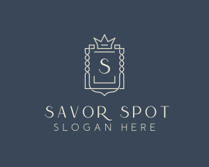 Elegant Royal Shield logo design