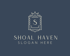 Elegant Royal Shield logo design