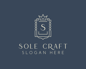 Elegant Royal Shield logo design