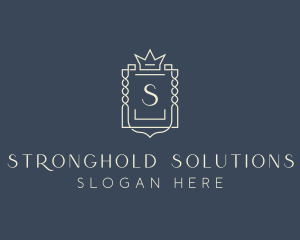 Elegant Royal Shield logo design