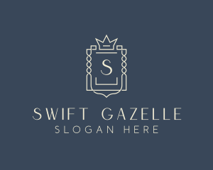 Elegant Royal Shield logo design